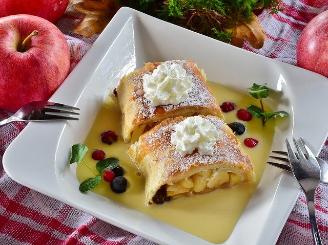 Aliments du marché de Noël