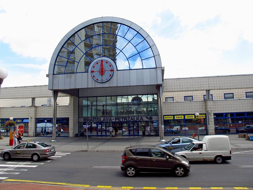 Bratislava Petrzalka train station