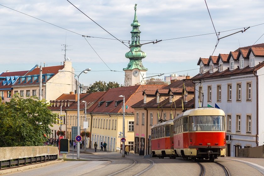 Bratislava tram - public transport system