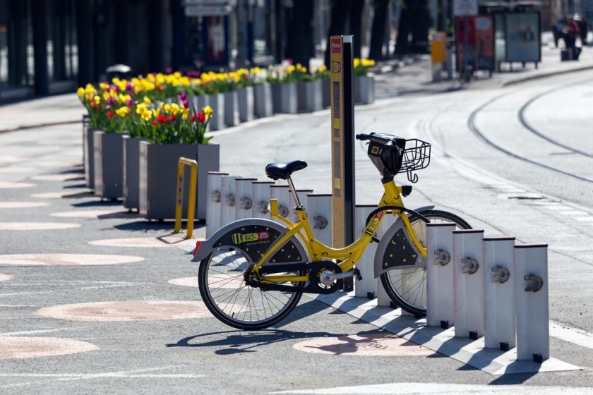 Bicicleta - compartir en Bratislava