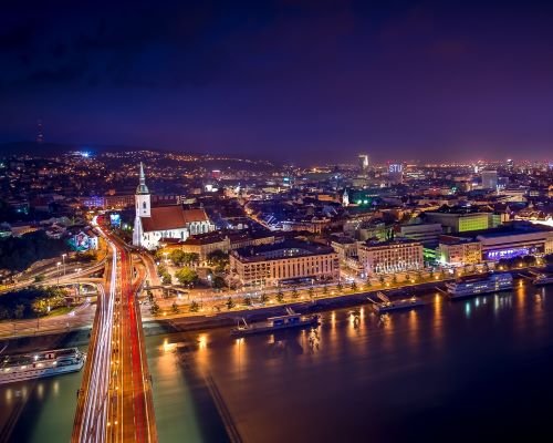 Best rooftop bar Bratislava: UFO Bratislava