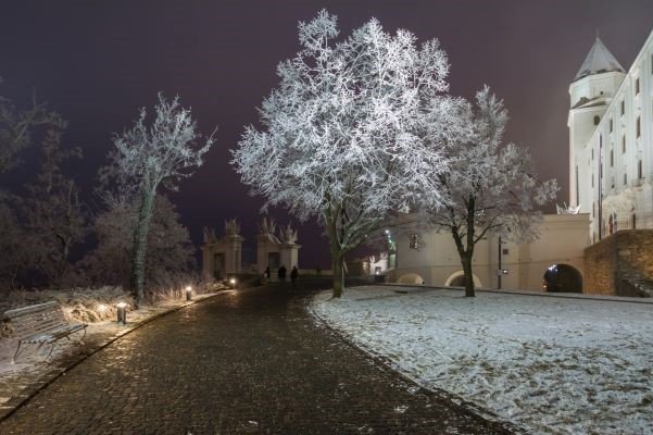 Wetter in Bratislava im Januar