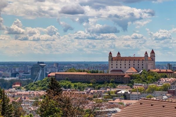 Weter in Bratislava im März