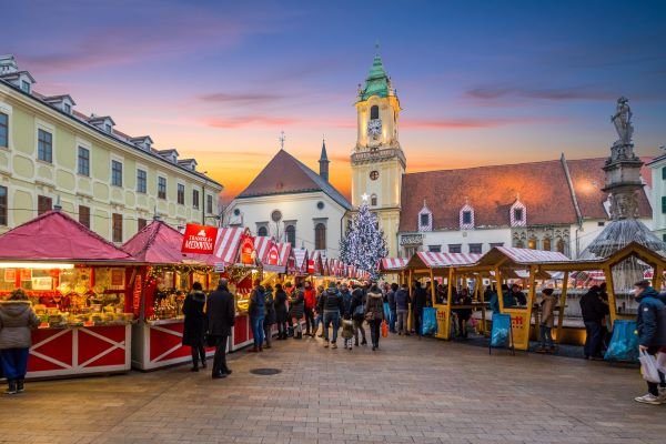 El tiempo en Bratislava en diciembre